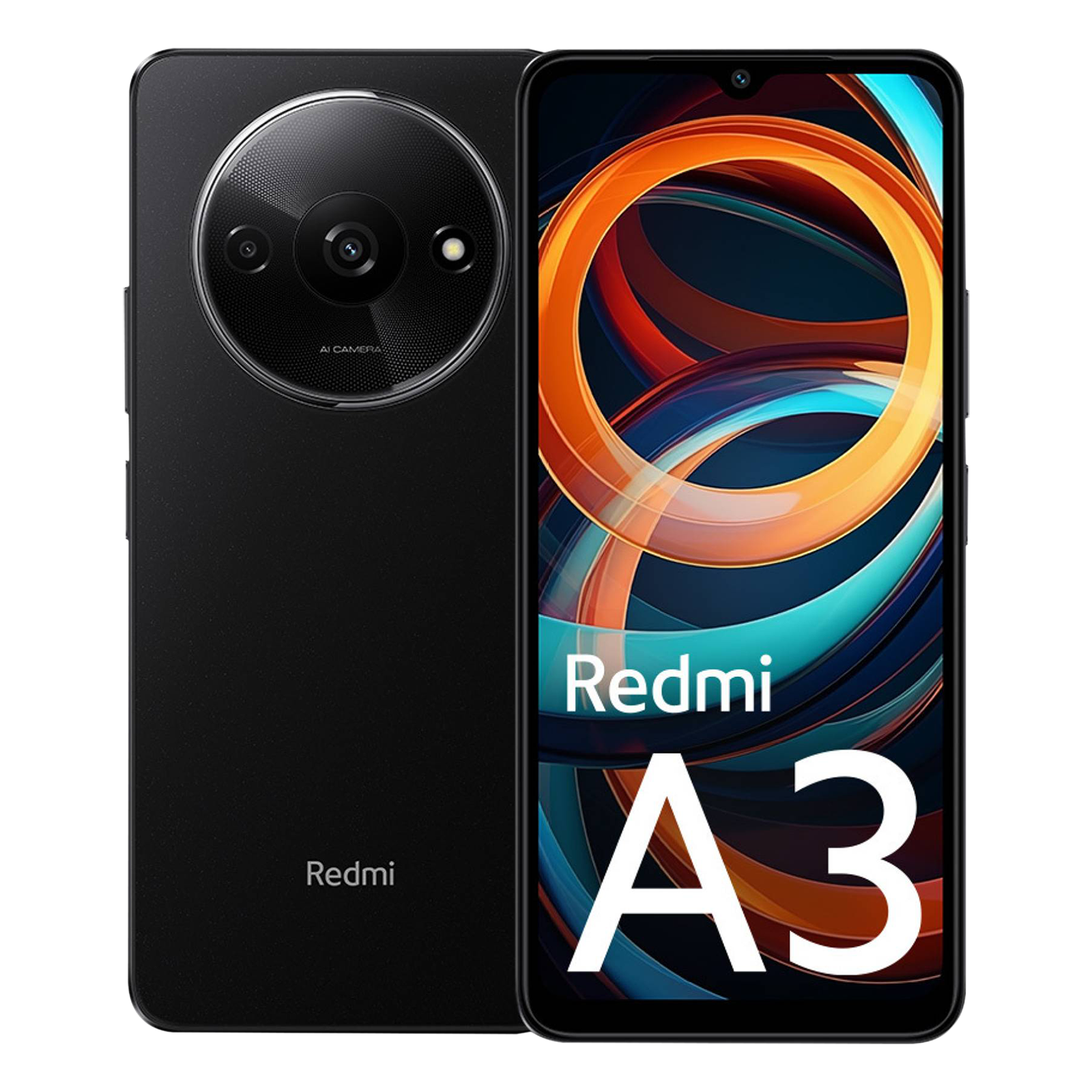 Buy Redmi A3 (3GB RAM, 64GB, Midnight Black) online at best prices from ...